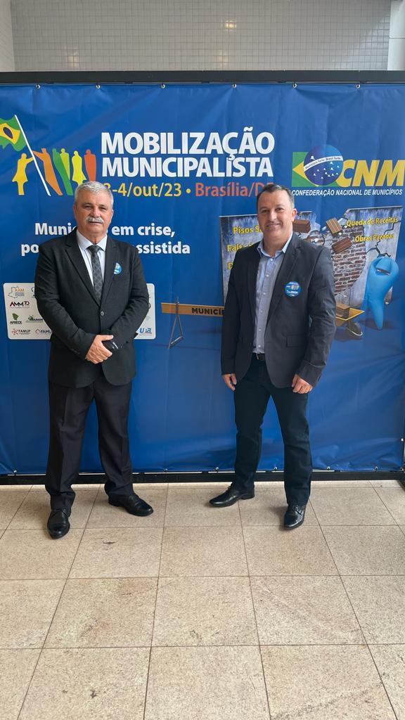 Prefeito Jorge Derbli participa de Mobilização Municipalista em Brasília
